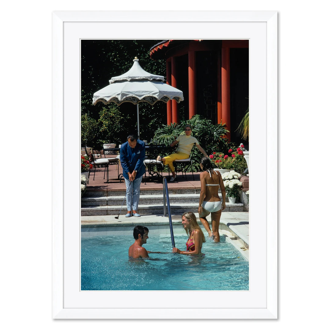 Getty Images, "Pool Golfer", Slim Aarons, January 1, 1970 by Soicher Marin