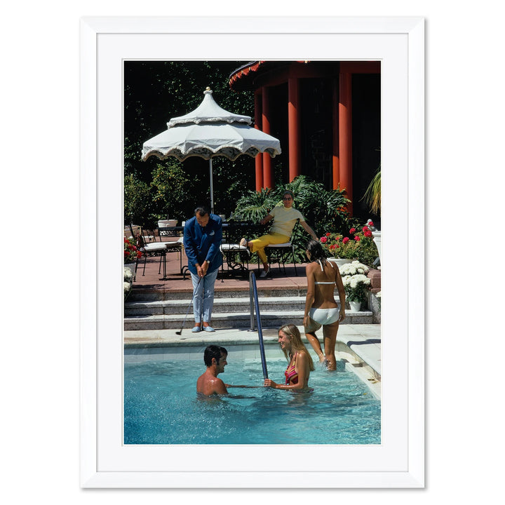 Getty Images, "Pool Golfer", Slim Aarons, January 1, 1970 by Soicher Marin