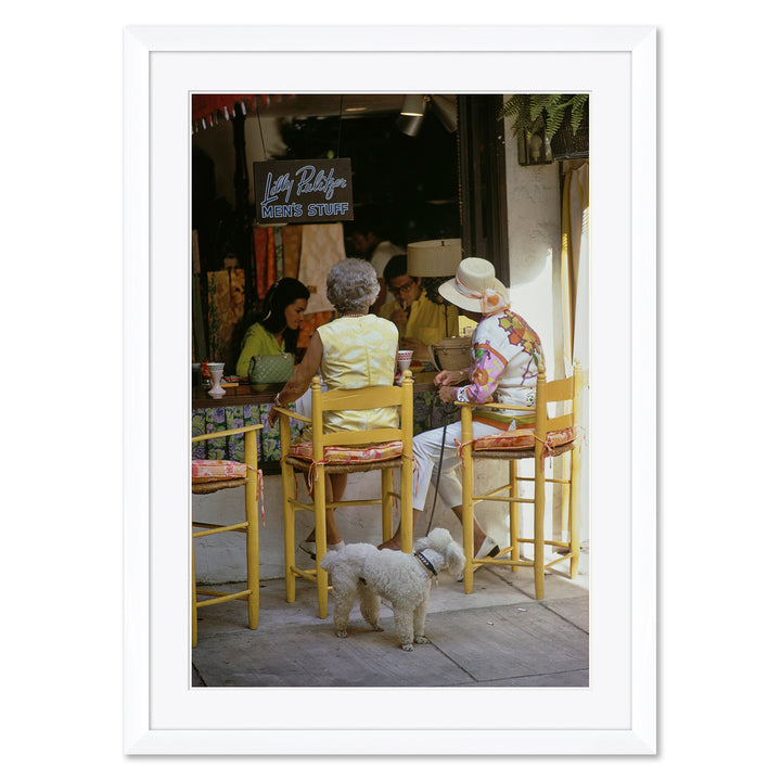 Getty Images, "Palm Beach Shoppers", Slim Aarons, January 1, 1968 by Soicher Marin