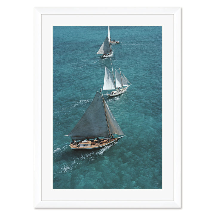 Getty Images, "Sailing in the Bahamas", Slim Aarons, January 1, 1964 by Soicher Marin