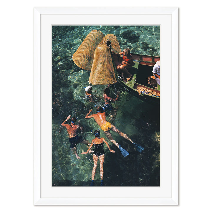 Getty Images, "Snorkelling in Malta", Slim Aarons, July 1, 1959 by Soicher Marin