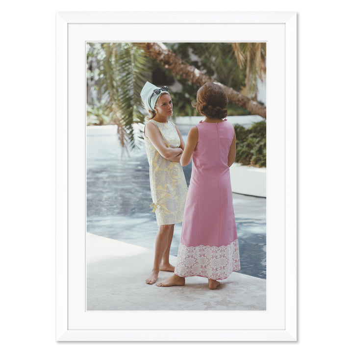 Getty Images "Poolside Pulitzer," Slim Aarons, April 1, 1964 by Soicher Marin