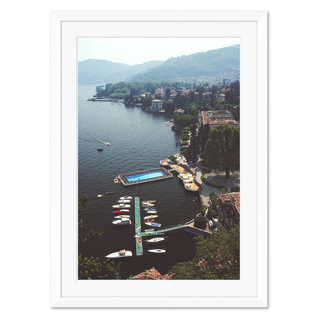 Getty Images, "Hotel on Lake Como," Slim Aarons, June 1983 by Soicher Marin