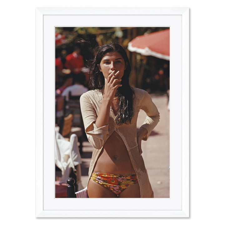 Getty Images, "Inez Calleja," Slim Aarons, September 1970 by Soicher Marin