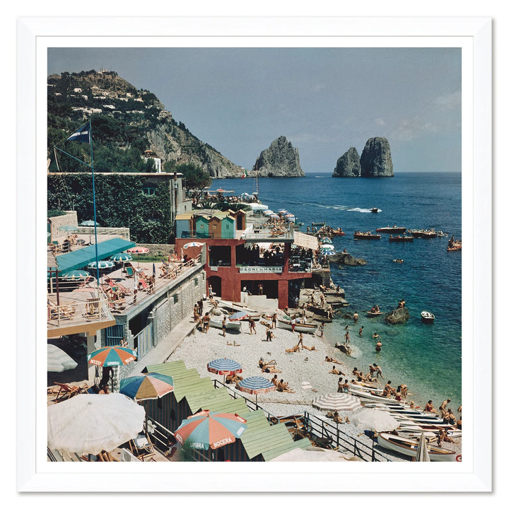 Getty Images, "Marina Piccola, Capri I", Slim Aarons, January 1, 1958 by Soicher Marin