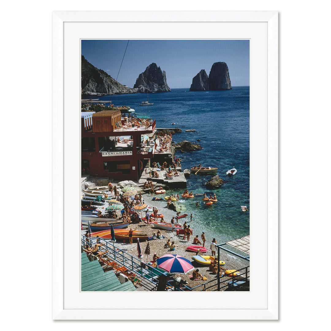 Getty Images, "Marina Piccola, Capri II", Slim Aarons, January 1, 1968 by Soicher Marin