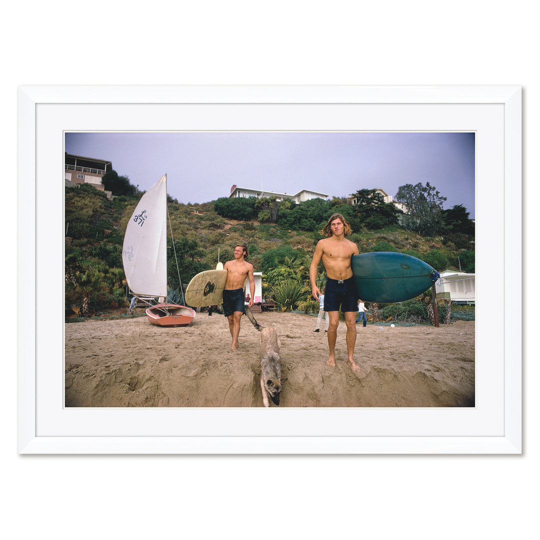 Getty Images, "Laguna Beach Surfers," Slim Aarons, January 1, 1970 by Soicher Marin