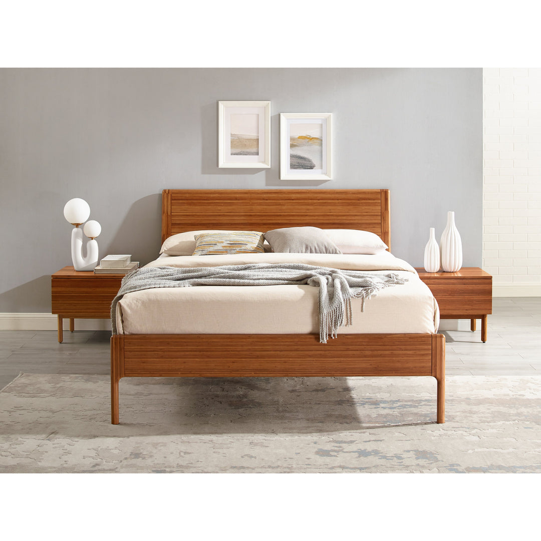 Ventura King Platform Bed - Amber