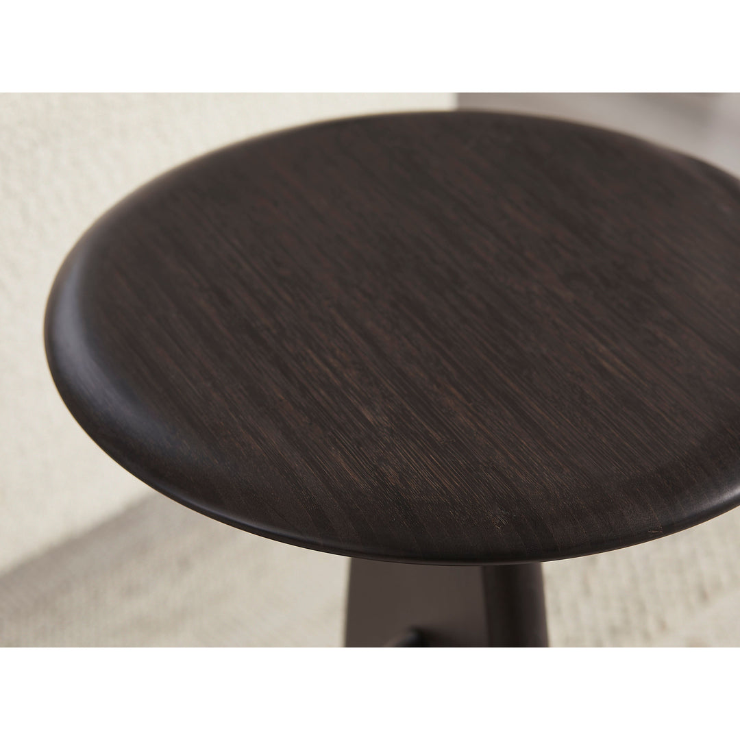 Zephyr Side Table - Caviar