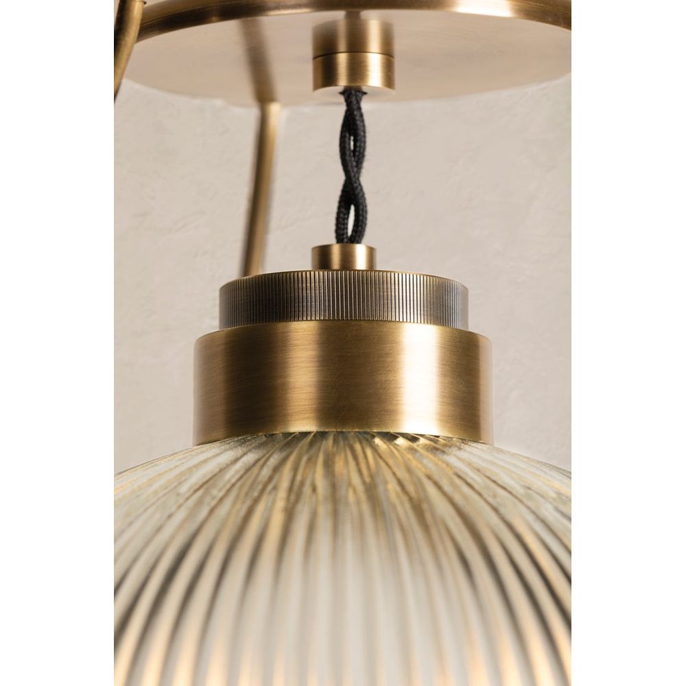 Flush Mounts Glint Semi Flush - Patina Brass