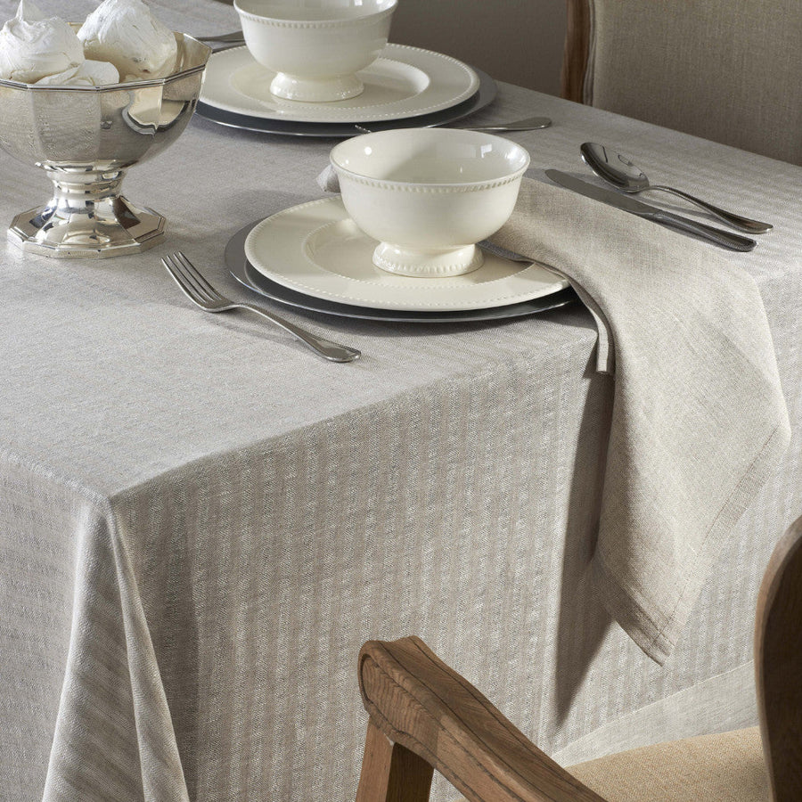 Greenwich Tablecloth-Mode Living-MODE-MT088144-WH-Decorative Objects-2-France and Son