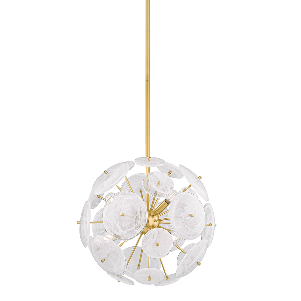 Chandeliers Tamara Chandelier-Aged Brass