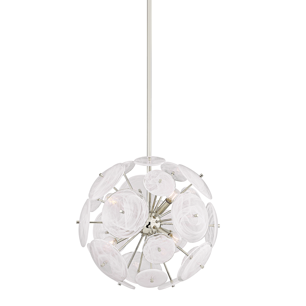 Chandeliers Tamara Chandelier-Polished Nickel