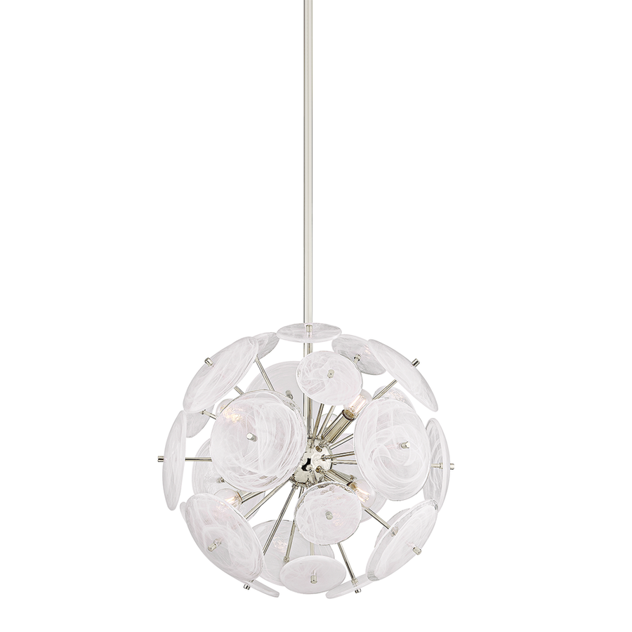 Chandeliers Tamara Chandelier-Polished Nickel