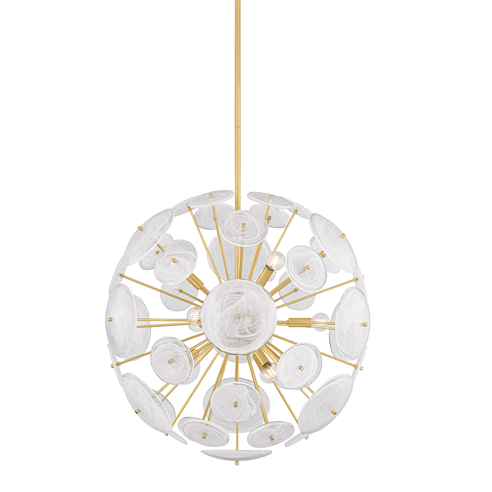 Chandeliers Tamara Chandelier-Aged Brass