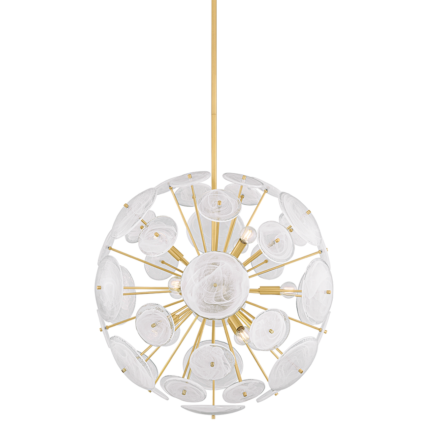 Chandeliers Tamara Chandelier-Aged Brass