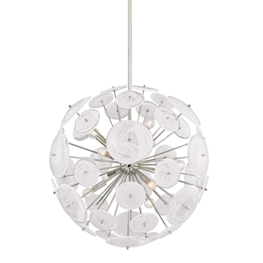 Chandeliers Tamara Chandelier-Polished Nickel