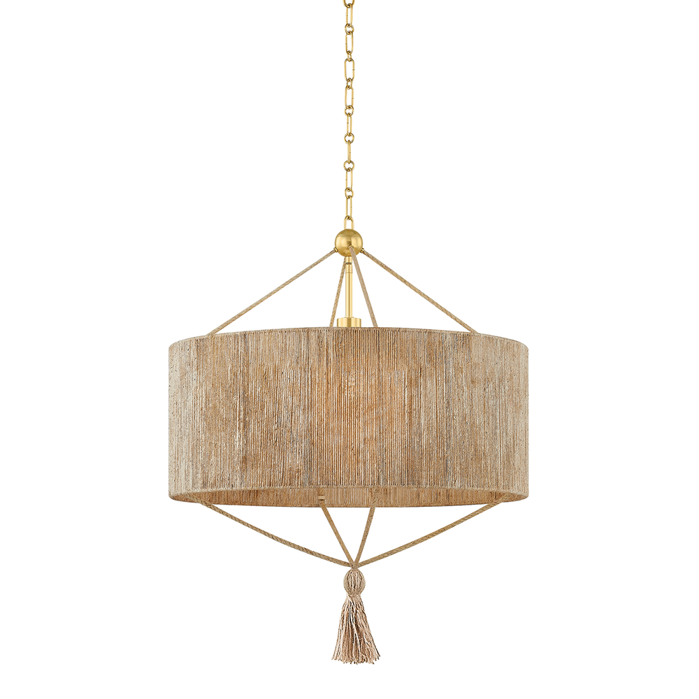 Pendants Reyn Pendant-Aged Brass