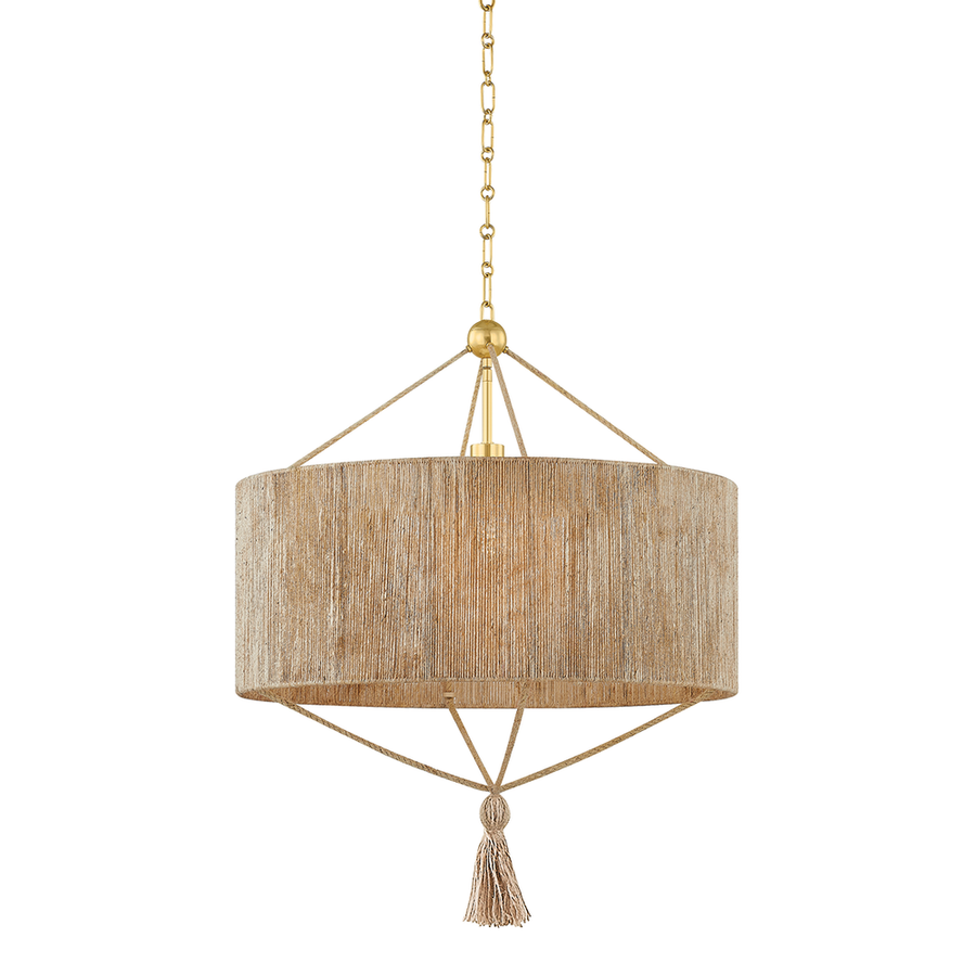Pendants Reyn Pendant-Aged Brass