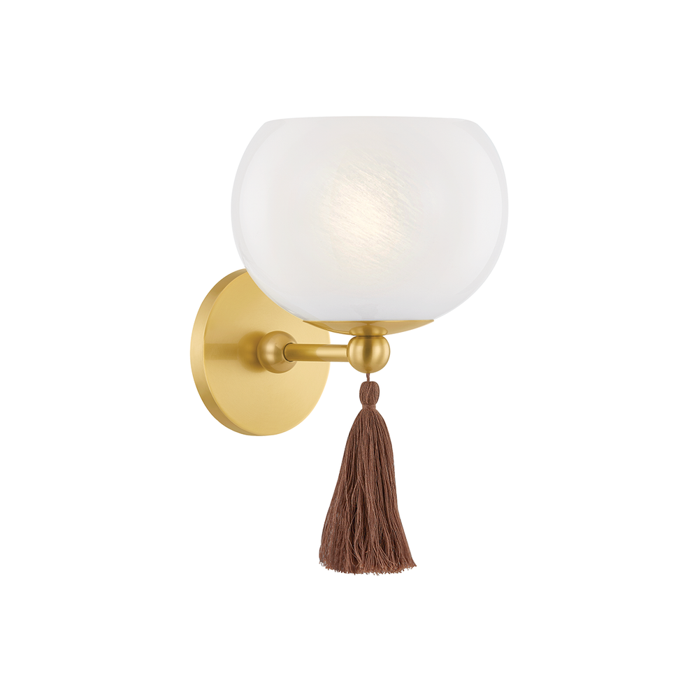 Wall Lighting Niya Wall Sconce-Aged Brass