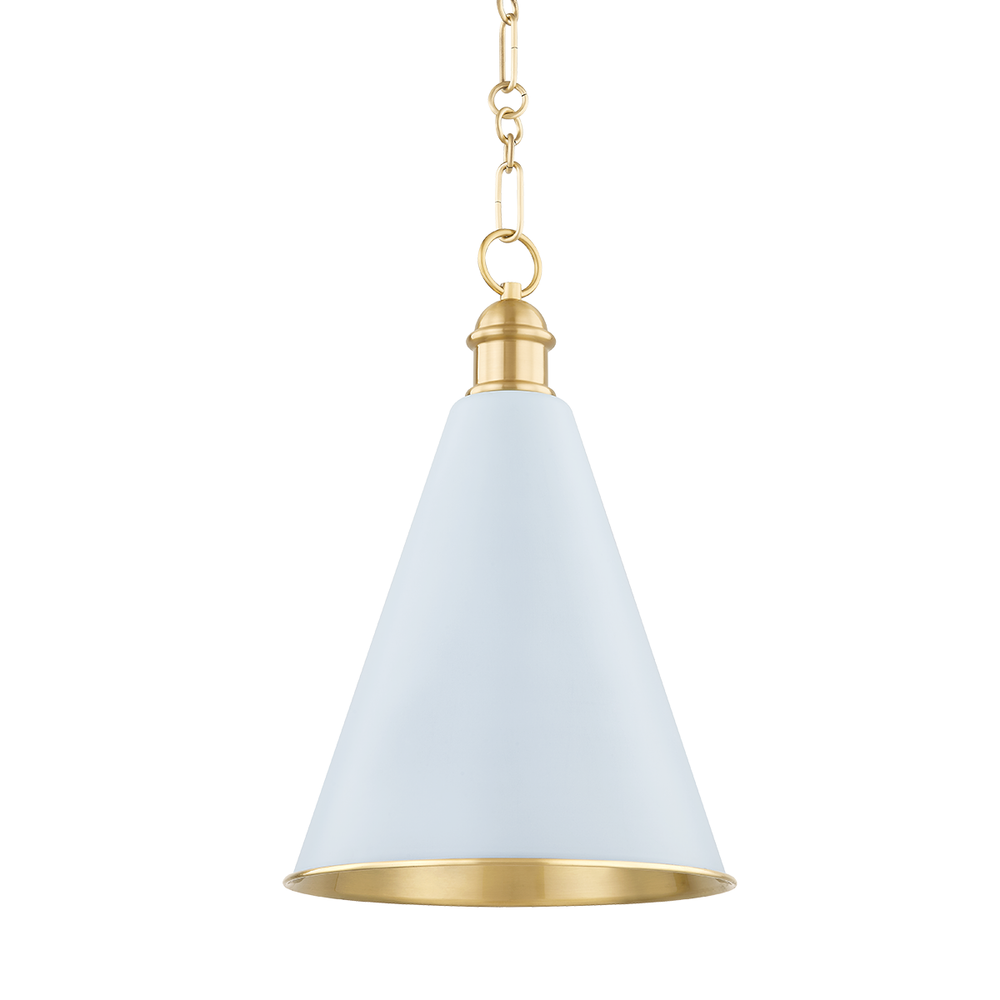 Pendants Fenimore Pendant-Aged Brass