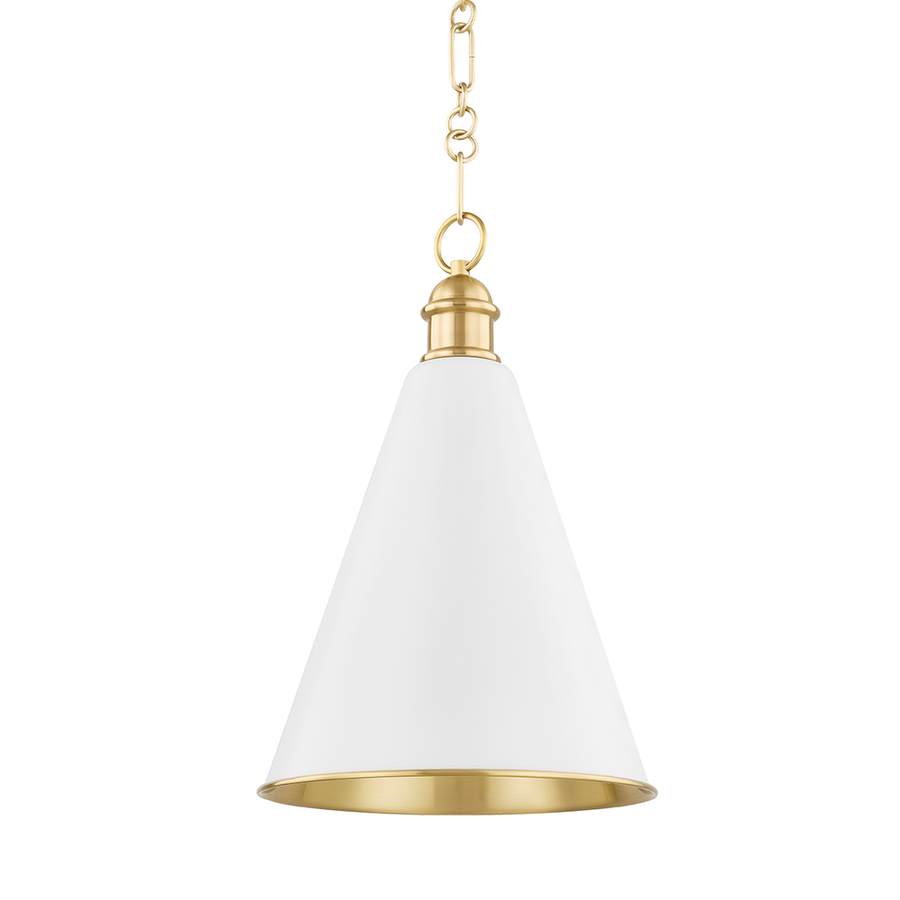 Pendants Fenimore Pendant-Aged Brass