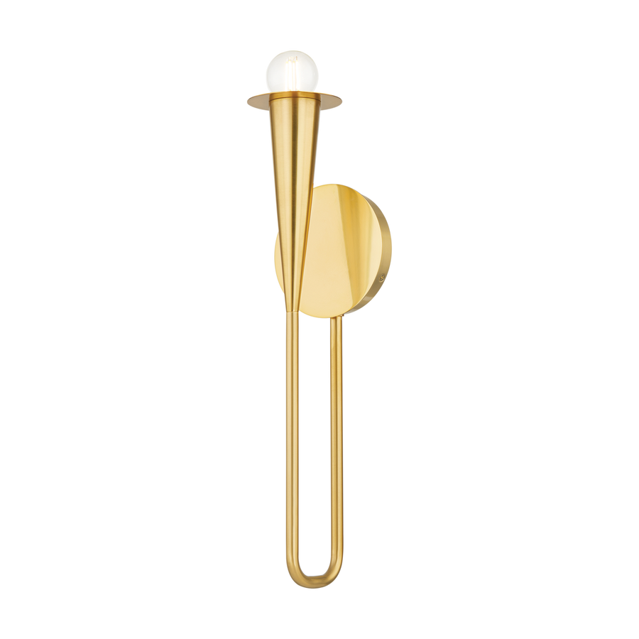 Danna Wall Sconce-Mitzi-HVL-H791101-AGB-Outdoor Wall SconcesAged Brass-1-France and Son