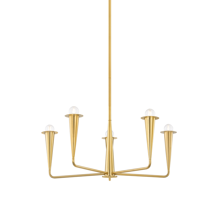 DANNA Chandelier-Mitzi-HVL-H791805-AGB-ChandeliersAged Brass-1-France and Son