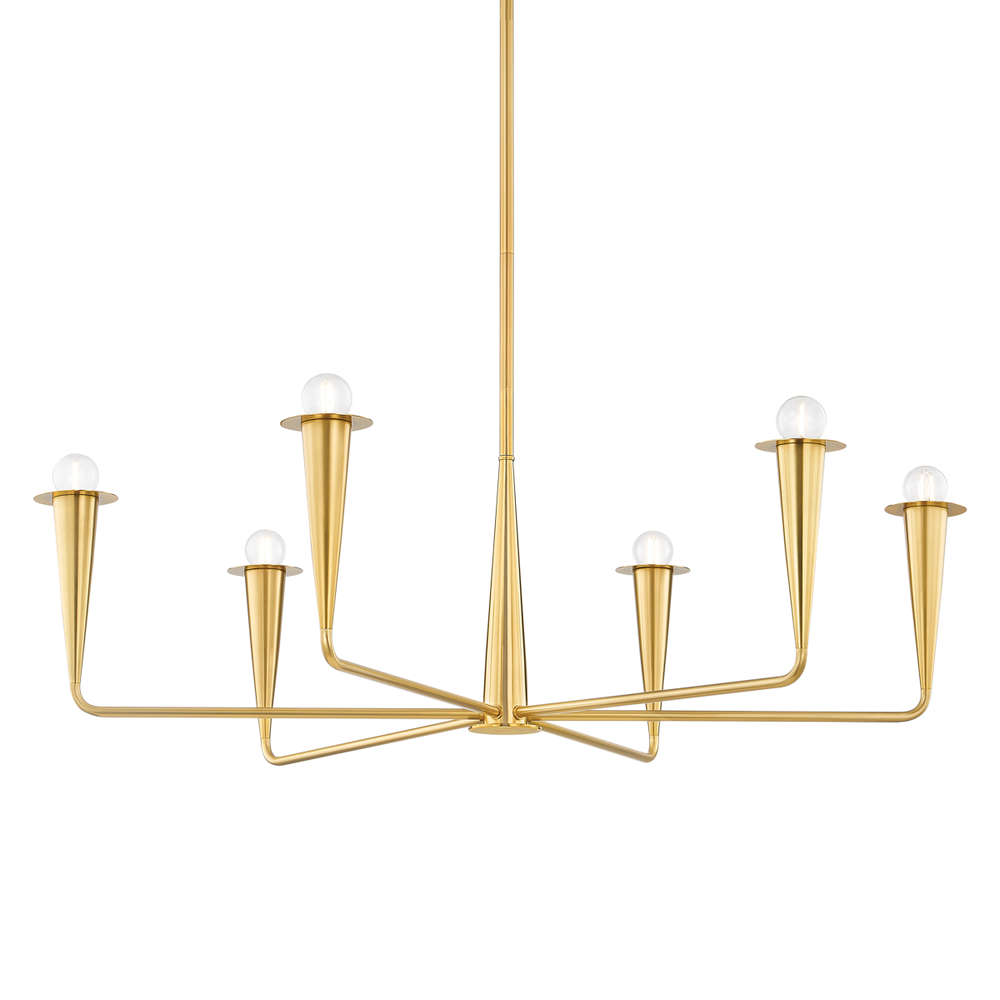 DANNA Chandelier-Mitzi-HVL-H791806-AGB-ChandeliersBrass-2-France and Son