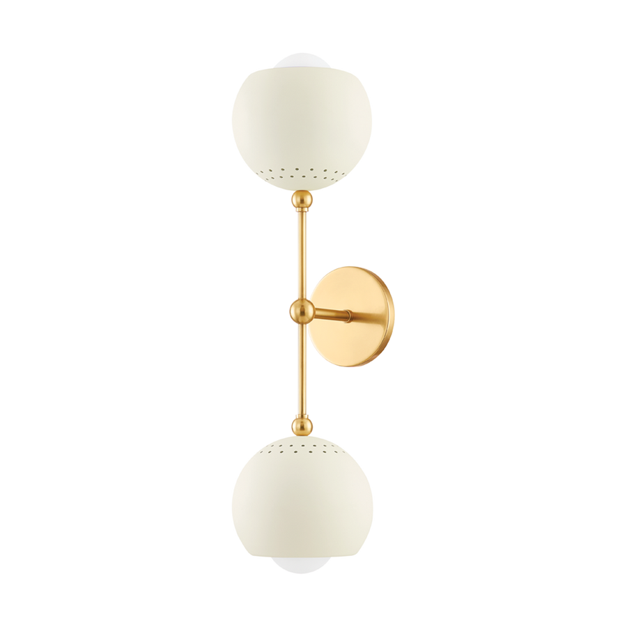 SAYLOR Wall Sconce-Mitzi-HVL-H832102-AGB/SCR-Wall Lighting-1-France and Son