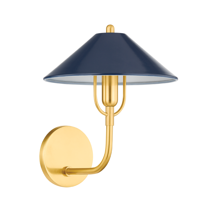 Mariel Wall Sconce-Mitzi-HVL-H866101-AGB/SNY-Wall LightingNavy-1-France and Son