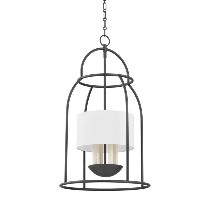 Delia Lantern-Mitzi-HVL-H871704-AI-PendantsAged Iron-4 Light-2-France and Son