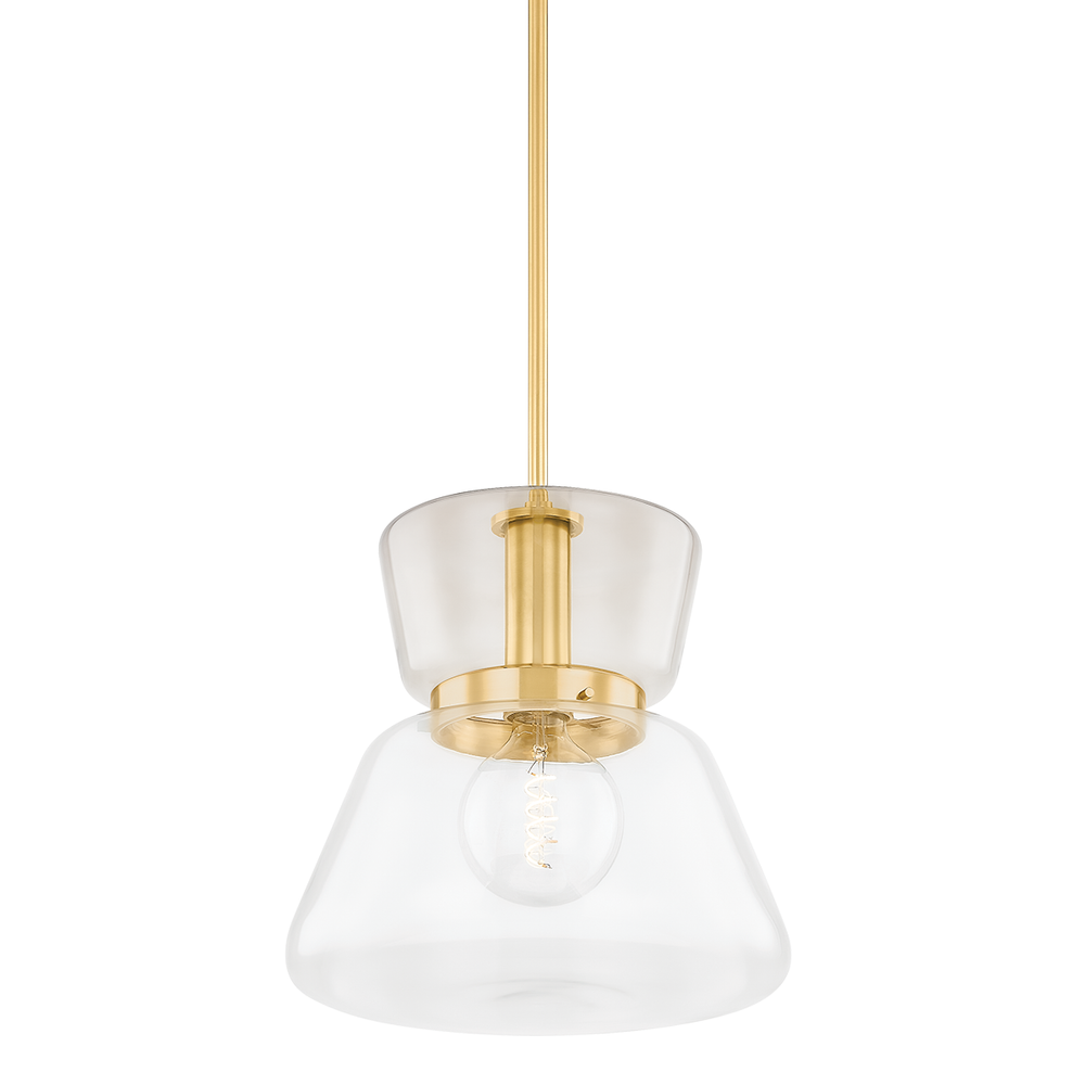 Pendants Elodie Pendant-Aged Brass