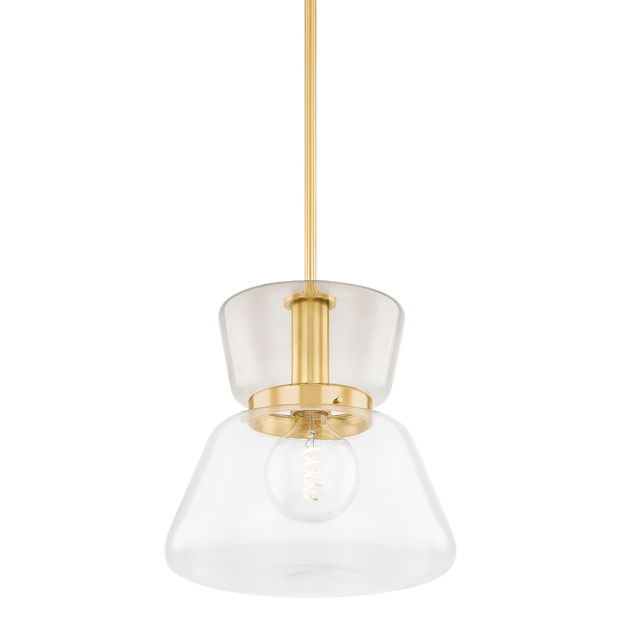Pendants Elodie Pendant-Aged Brass