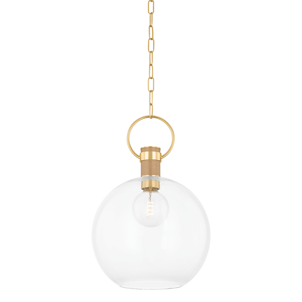 Pendants Catrine Pendant-Aged Brass