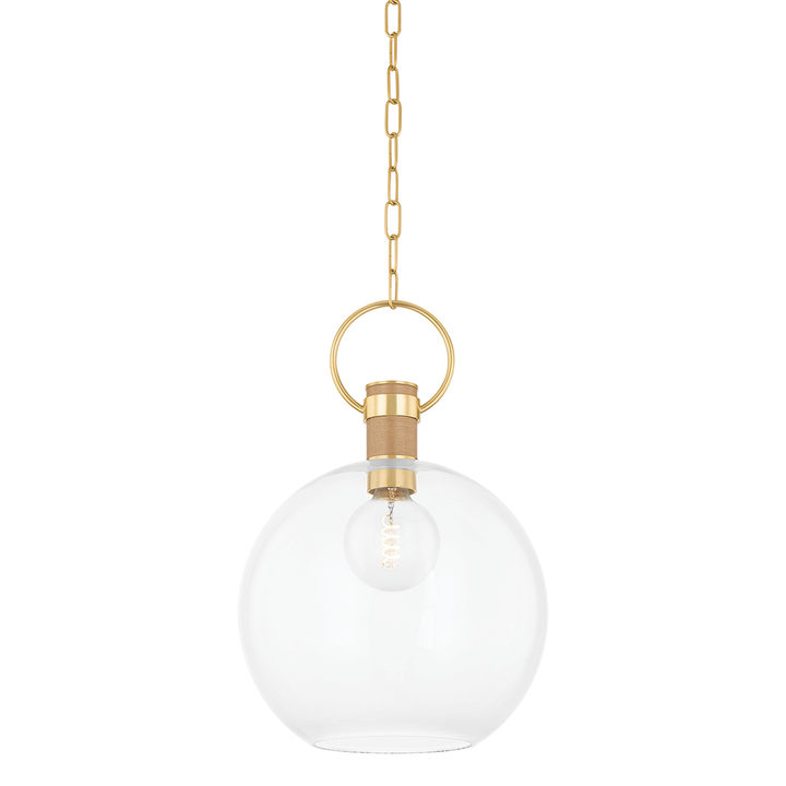 Pendants Catrine Pendant-Aged Brass