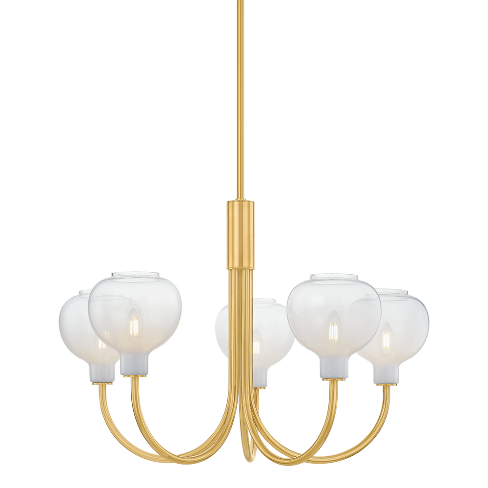 Chandeliers Estelle Chandelier-Aged Brass
