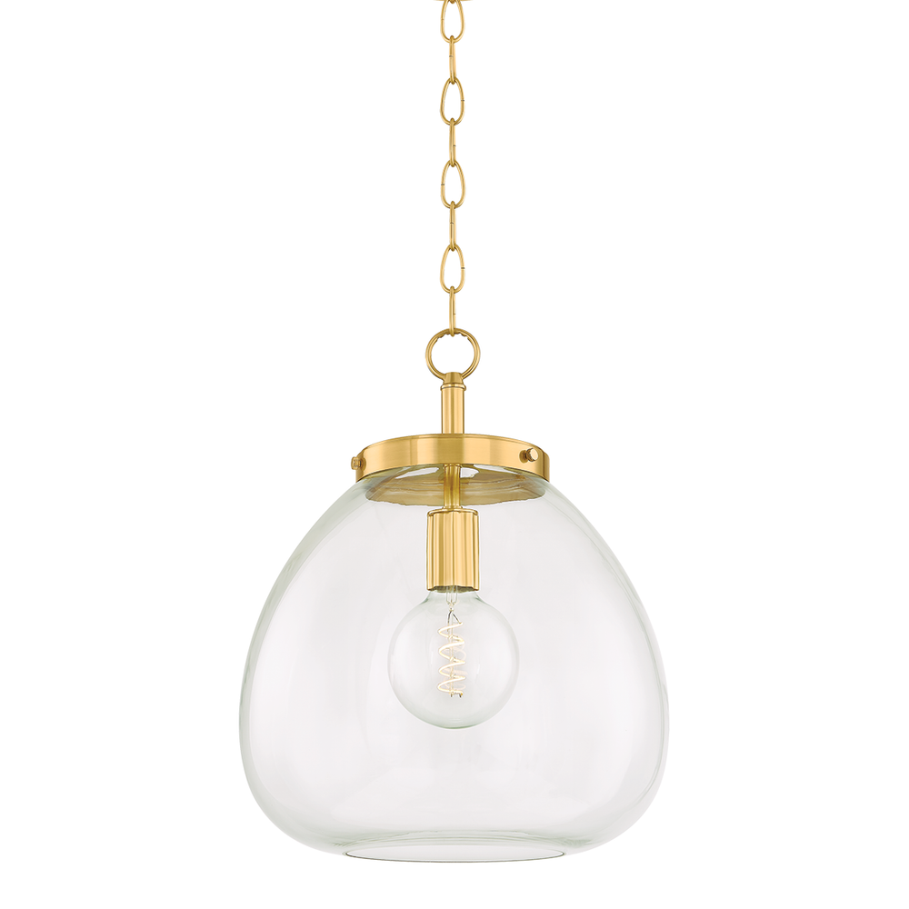 Pendants Della Pendant-Aged Brass