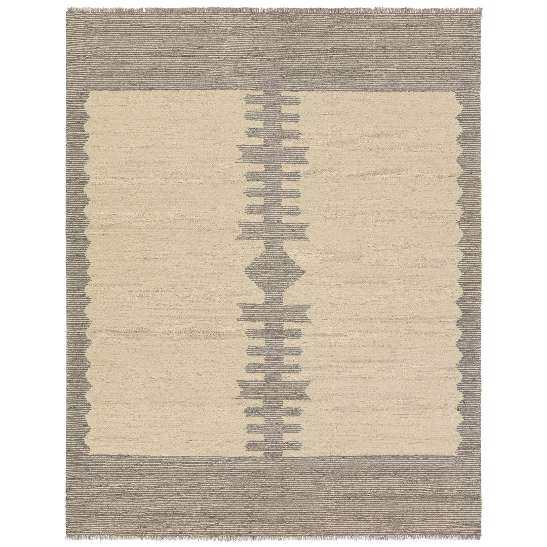 Jaipur Living Fazia Handmade Abstract White/Gray Area Rug (10'X14' Rectangle)