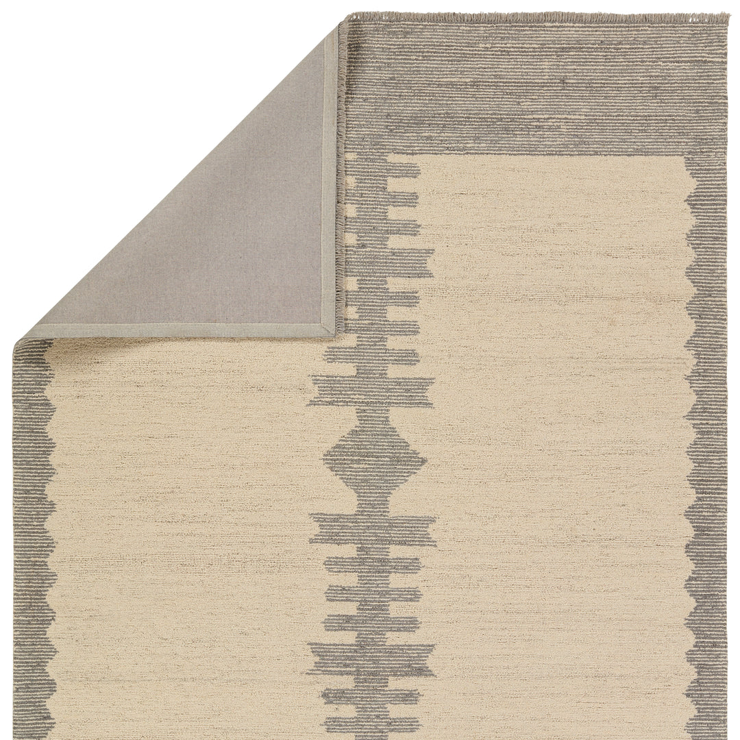 Jaipur Living Fazia Handmade Abstract White/Gray Area Rug (10'X14' Rectangle)