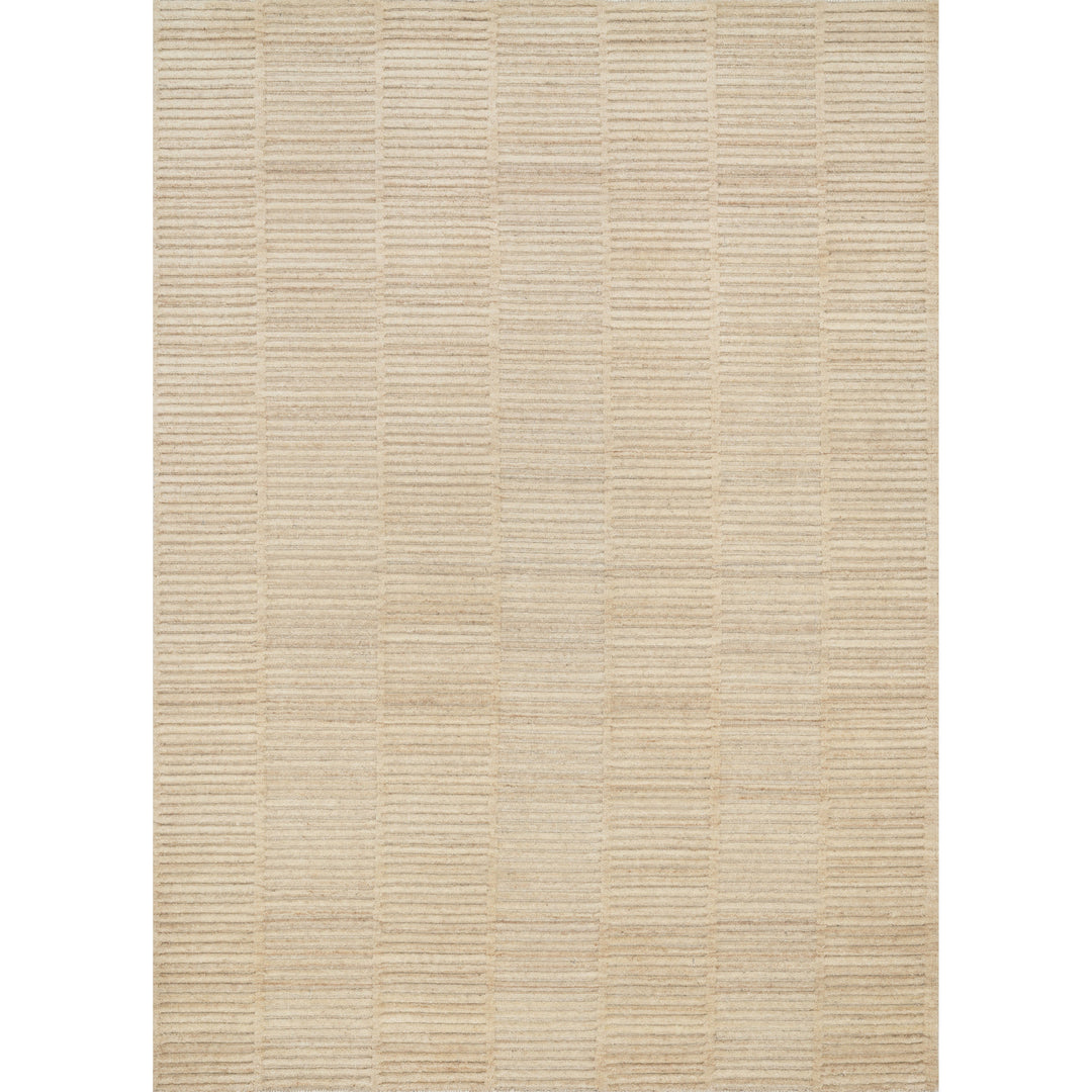 Loloi Hadley Natural 3'-6" x 5'-6" Accent Rug