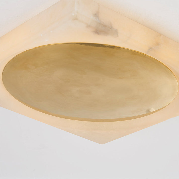 Hamel Flush Mount - Vintage Brass