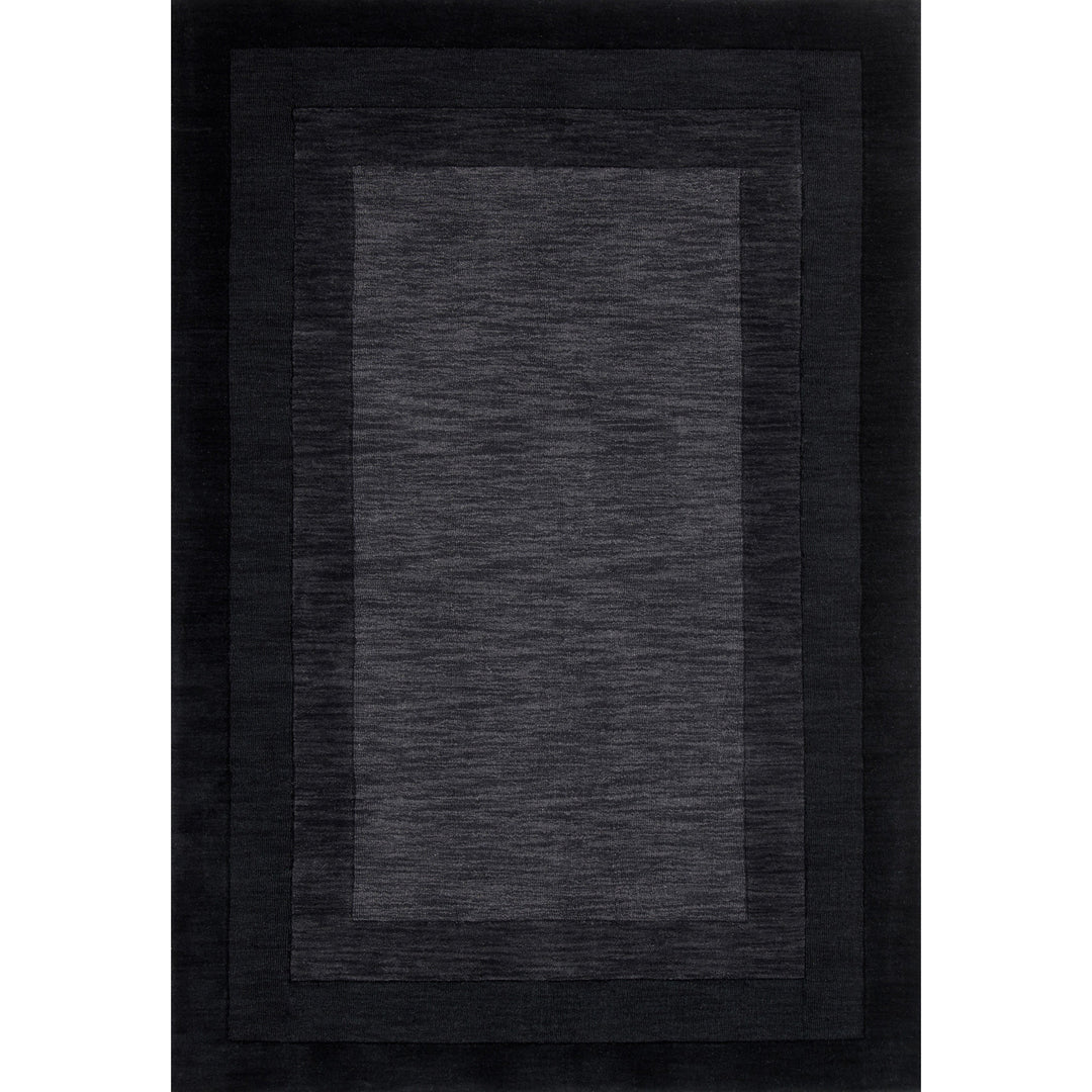 Loloi Hamilton Grey / Charcoal 18" x 18" Sample Rug