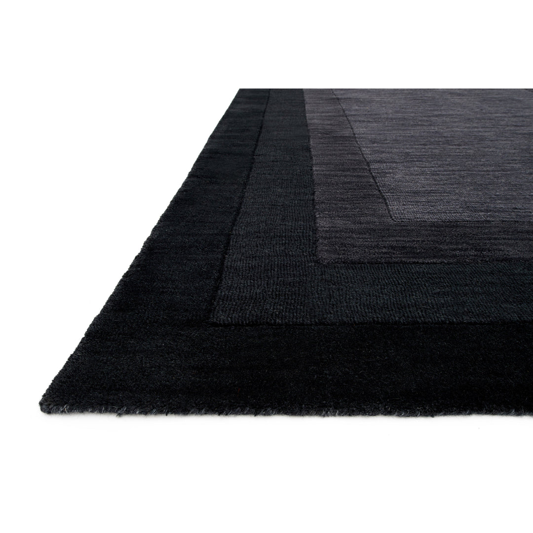 Loloi Hamilton Grey / Charcoal 18" x 18" Sample Rug