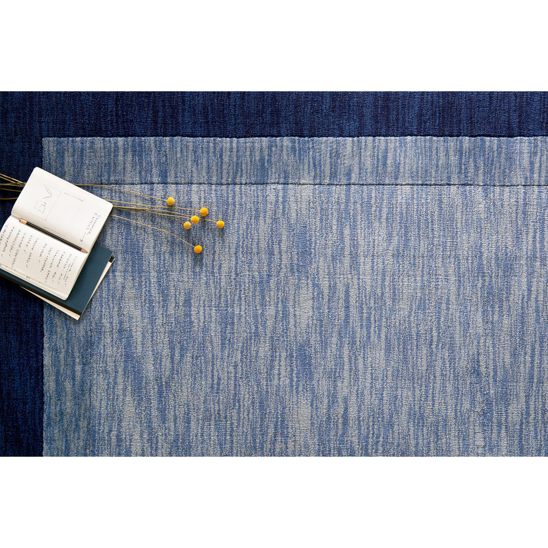 Loloi Hamilton Navy 18" x 18" Sample Rug