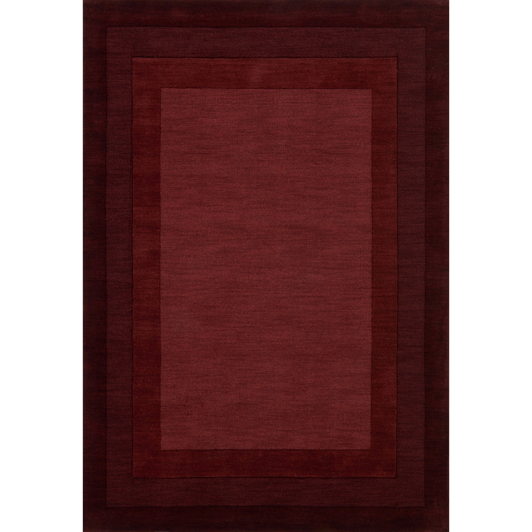 Loloi Hamilton Red 18" x 18" Sample Rug