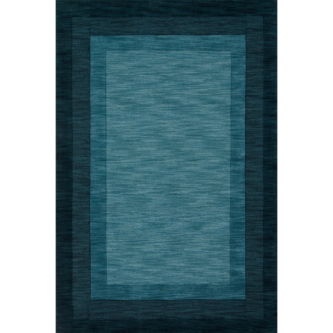 Loloi Hamilton Teal 3'-6" x 5'-6" Accent Rug