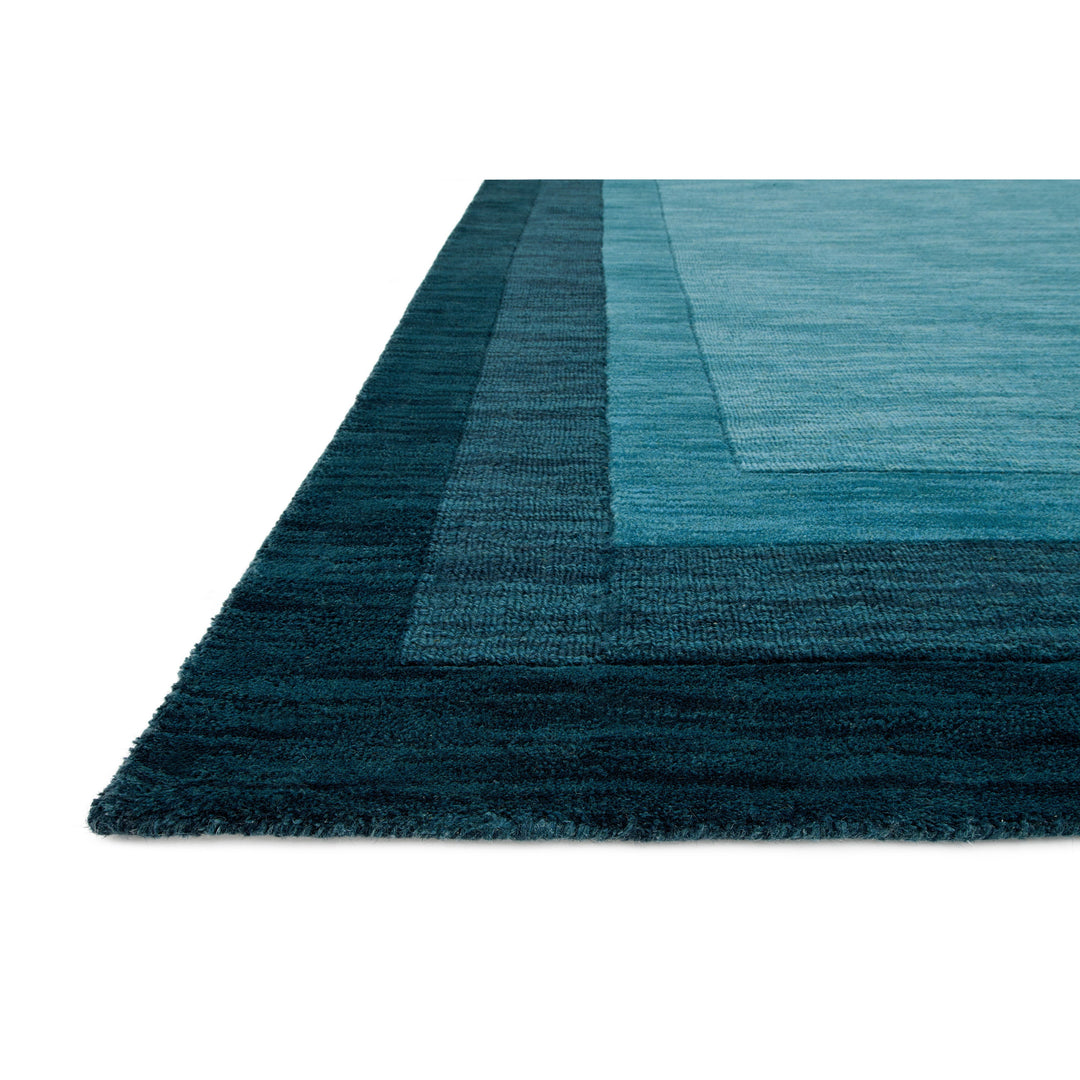 Loloi Hamilton Teal 3'-6" x 5'-6" Accent Rug