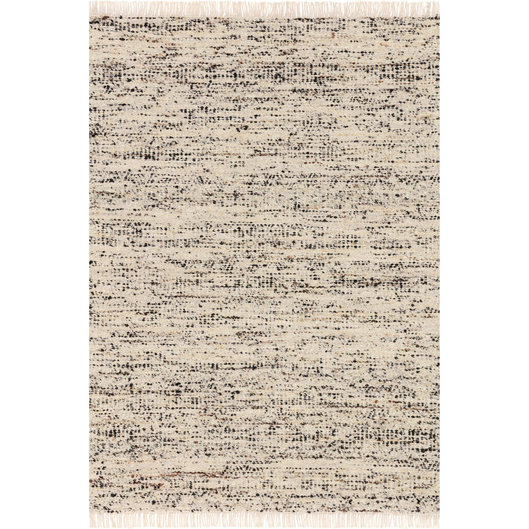 Magnolia Home By Joanna Gaines x Loloi Hayes Pebble / Natural 2'-6" x 7'-6" Runner Rug