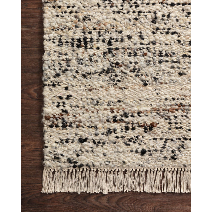 Magnolia Home By Joanna Gaines x Loloi Hayes Pebble / Natural 2'-6" x 7'-6" Runner Rug